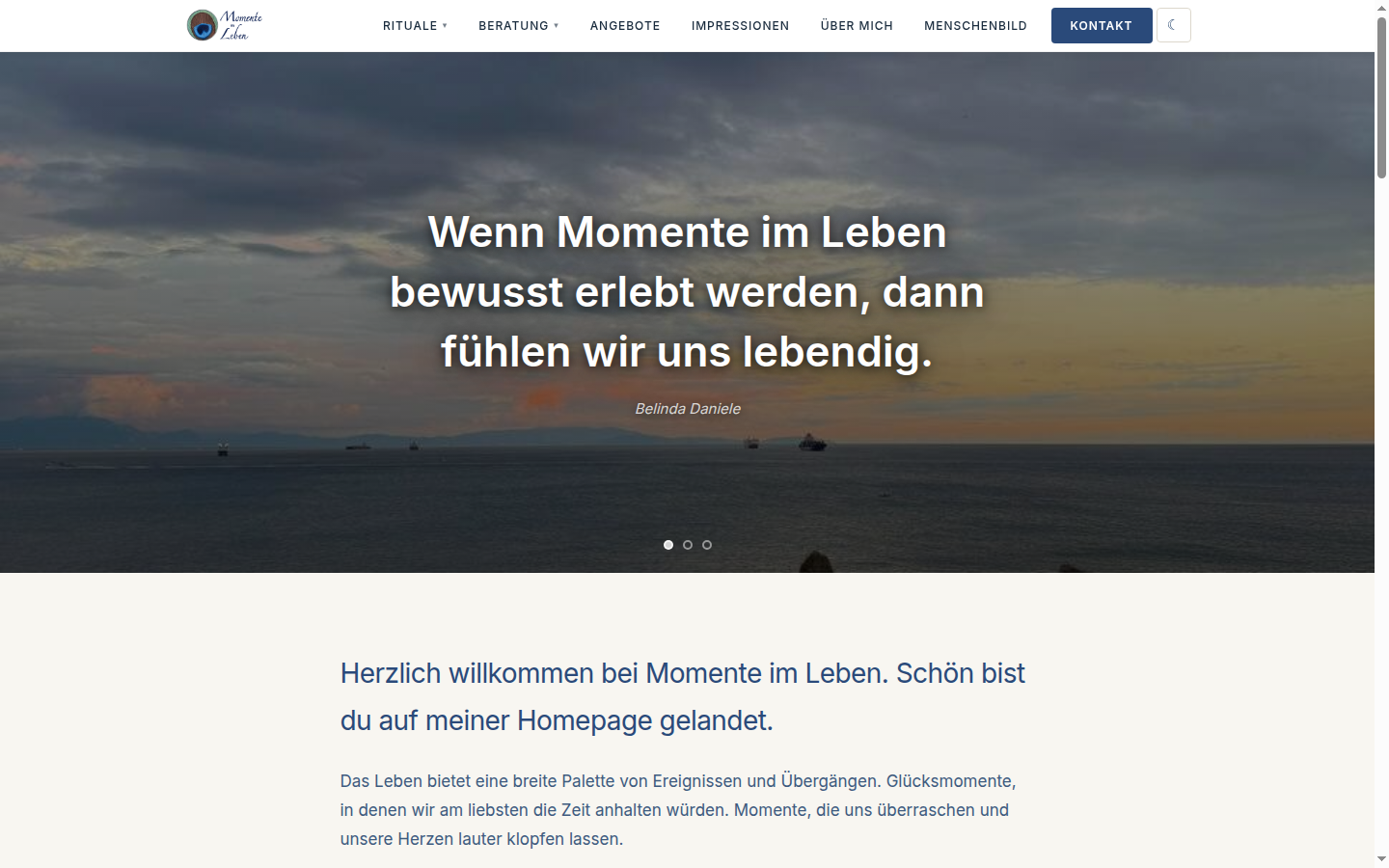 Momente im Leben — Fotografie